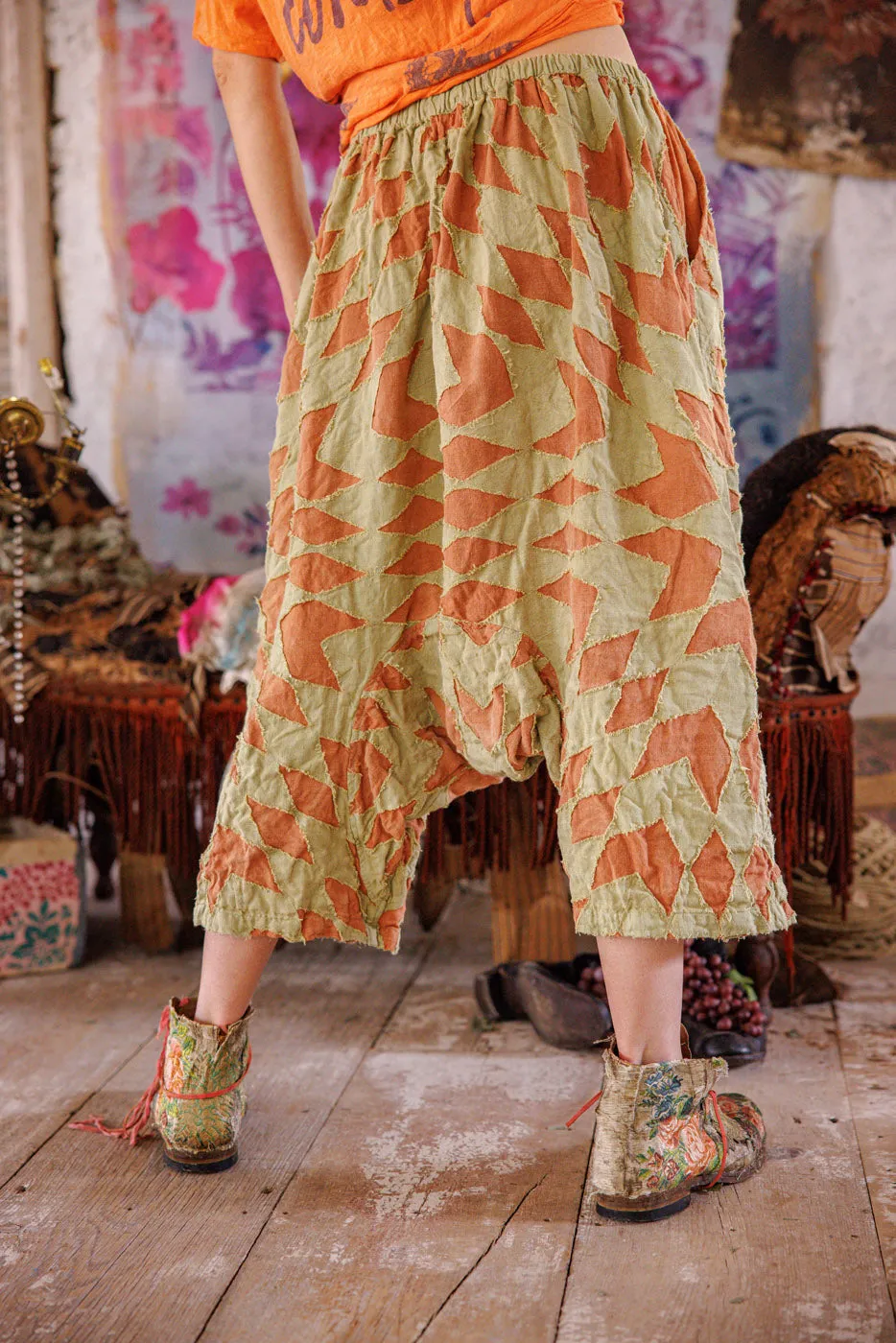 Quiltwork Garçon Trousers sold by Magnolia Pearl product image thumbnail 4