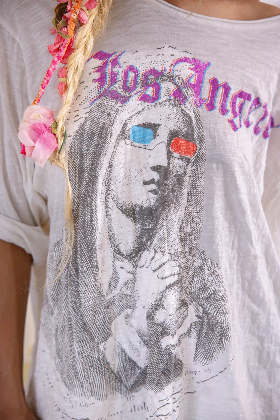 Glitter Saint Viggo Tee sold by Magnolia Pearl product image thumbnail 3