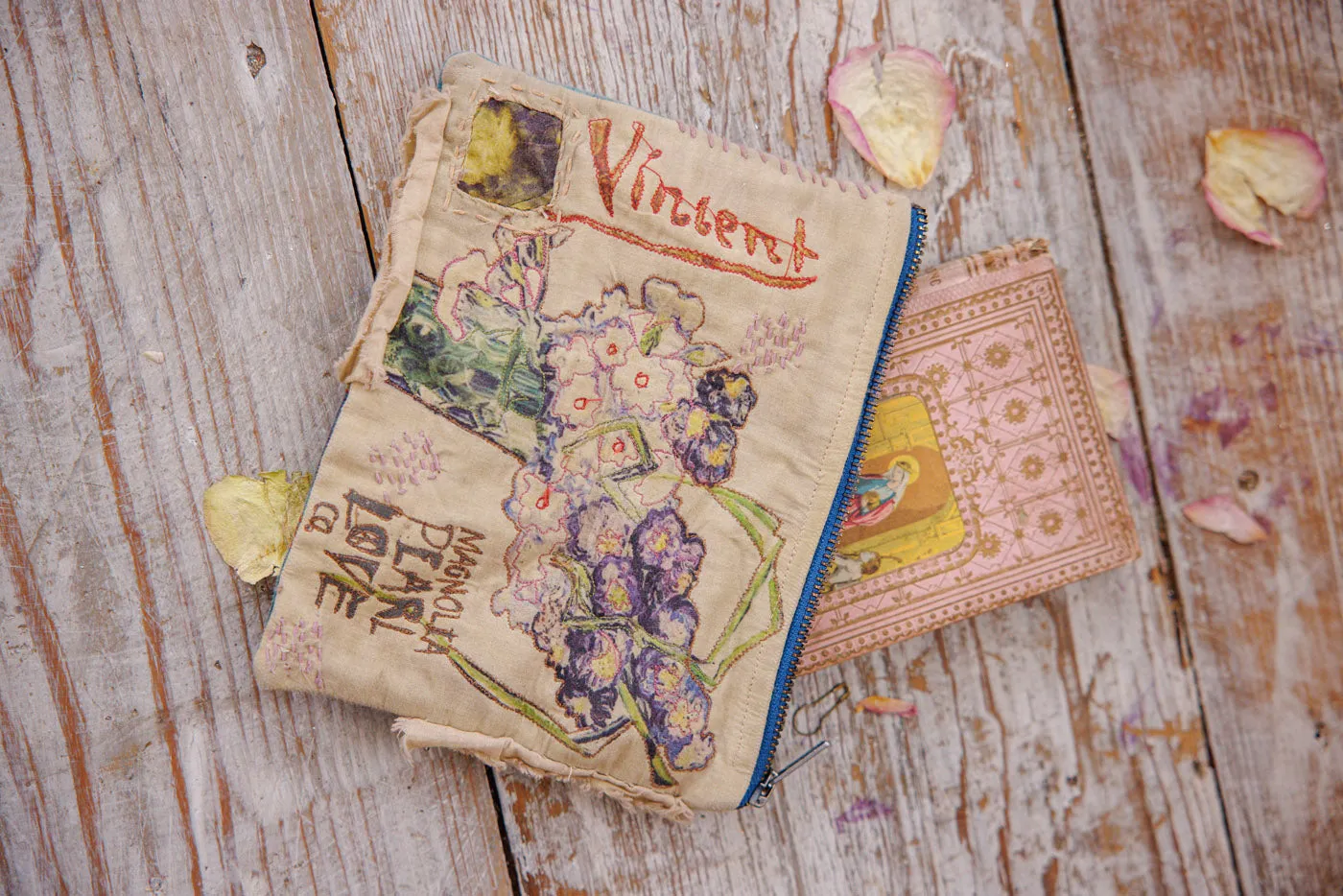 Vincent Bloom Coin Pouch sold by Magnolia Pearl product image thumbnail 3