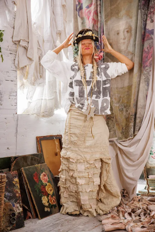 Star Star Star Richi Sweatshirt sold by Magnolia Pearl