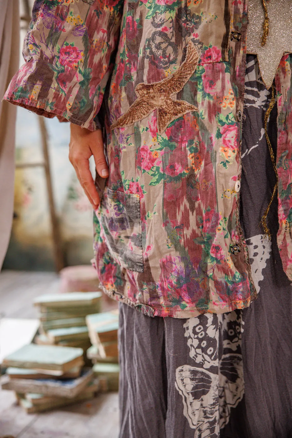 Appliqué Cyrene Coat sold by Magnolia Pearl product image thumbnail 5