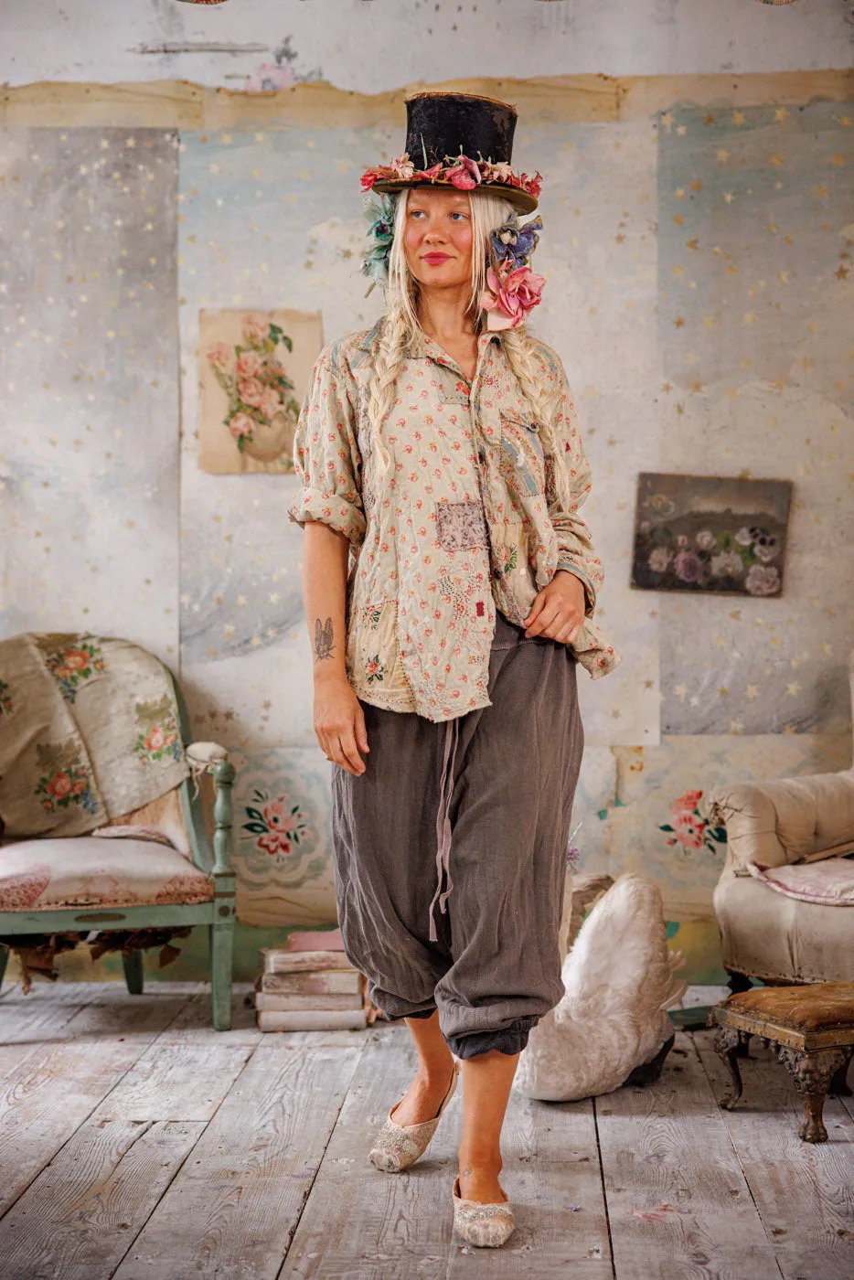 Kelly Western Shirt sold by Magnolia Pearl product image thumbnail 2