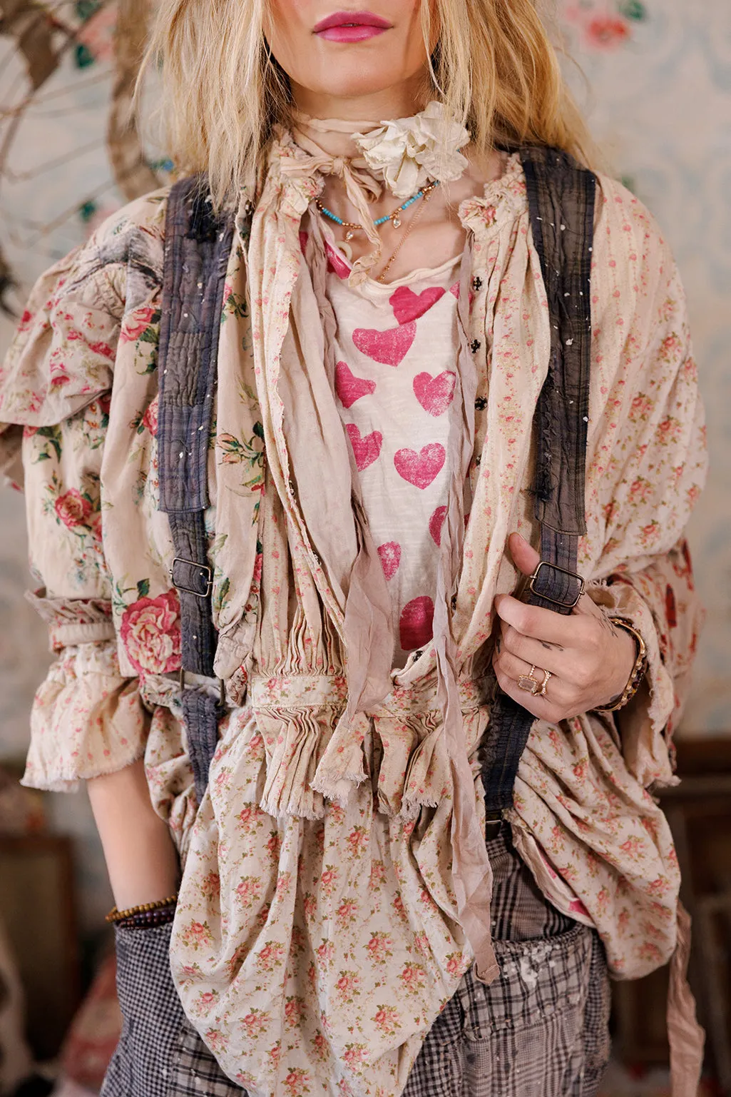 Yarn-Dyed Shae Suspenders sold by Magnolia Pearl product image thumbnail 4