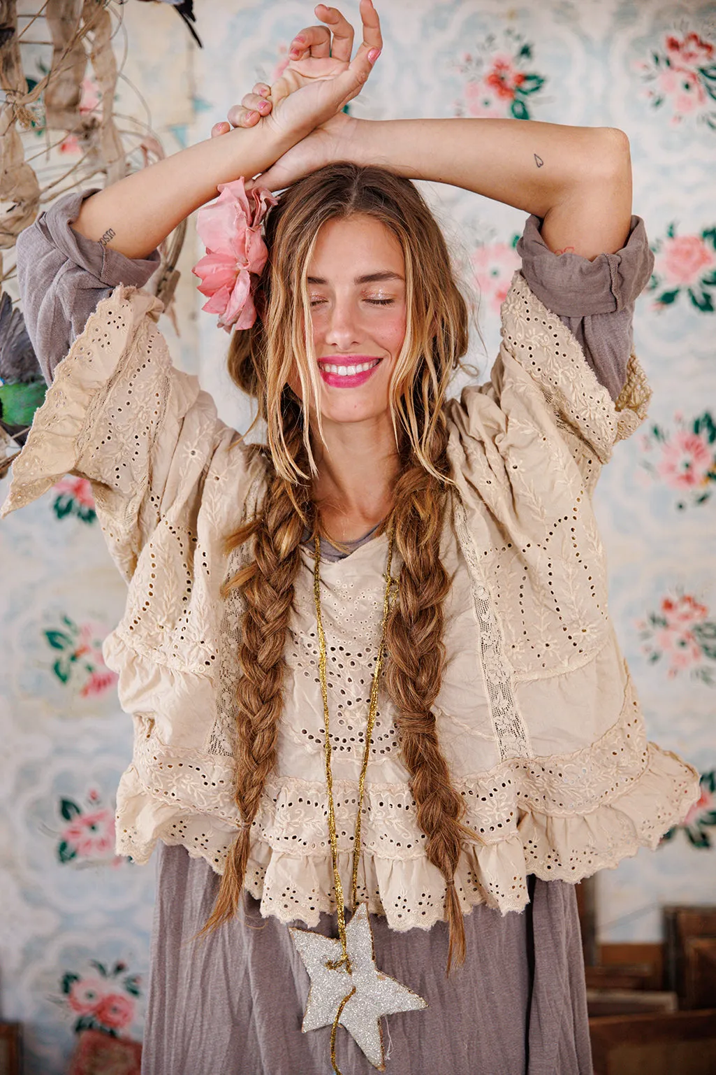 Eyelet Rosemary Blouse sold by Magnolia Pearl