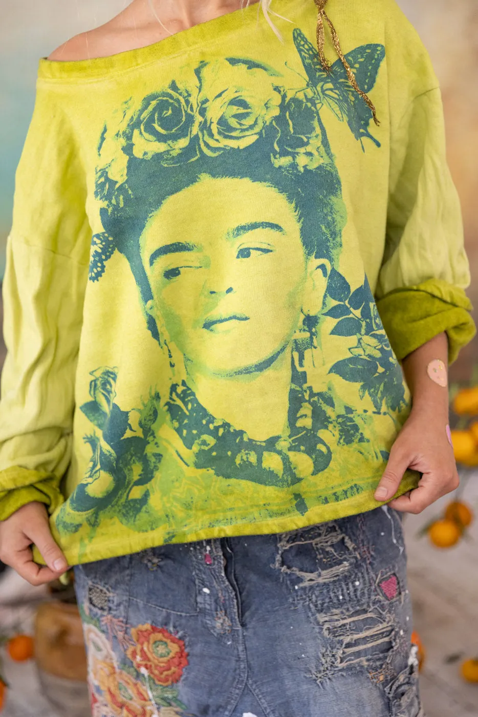 Frida Hermosa Sweatshirt sold by Magnolia Pearl product image thumbnail 2