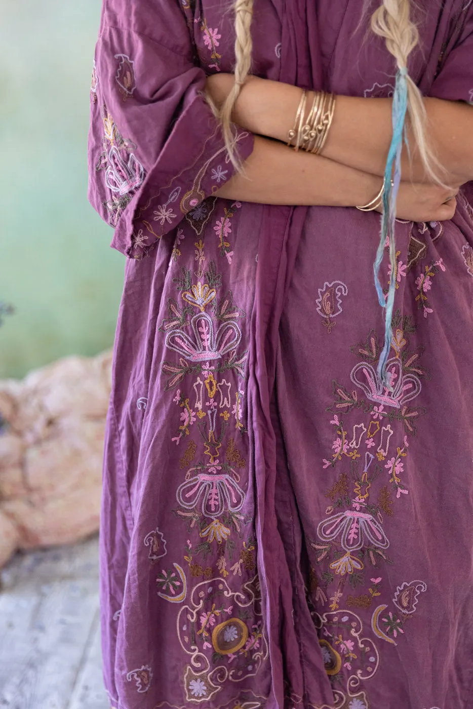 Embroidered Belinay Kimono sold by Magnolia Pearl product image thumbnail 5