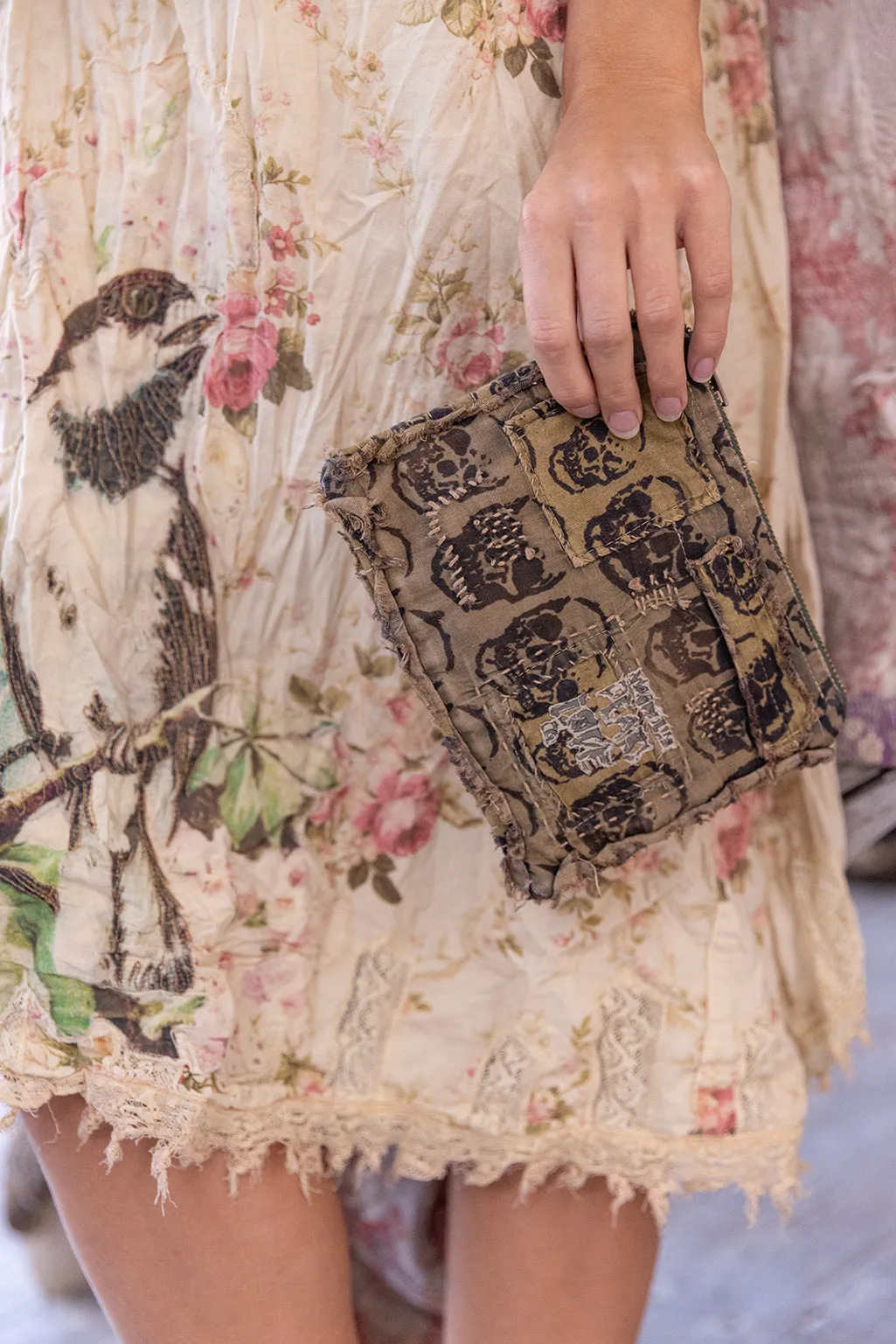 Skulls Coin Pouch sold by Magnolia Pearl