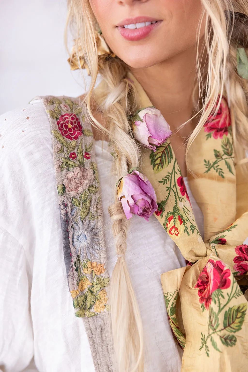 Embroidered Shae Suspenders sold by Magnolia Pearl product image thumbnail 2