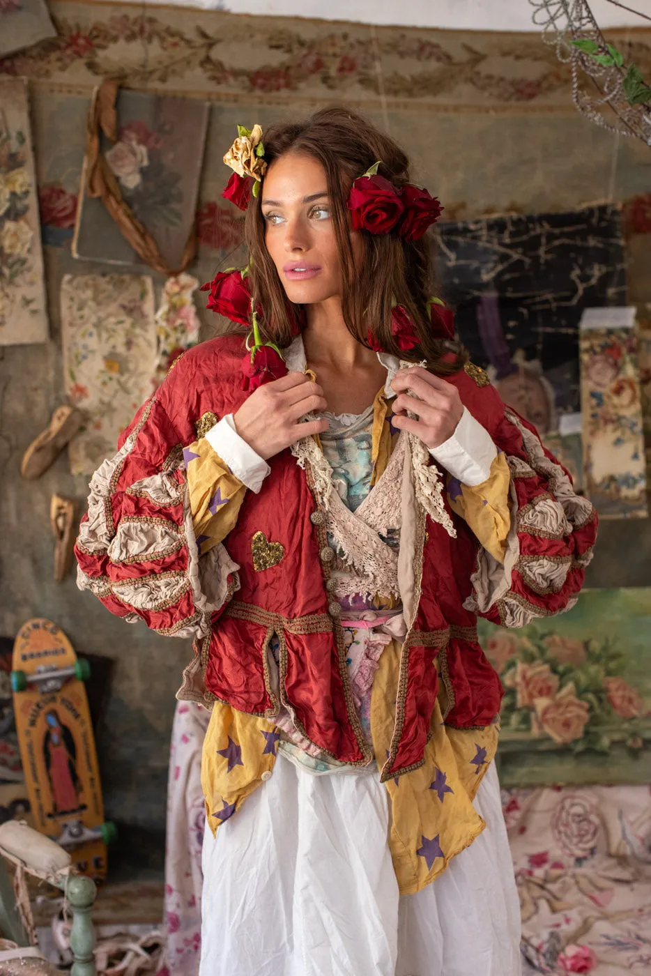 Silk Monique Jacket sold by Magnolia Pearl