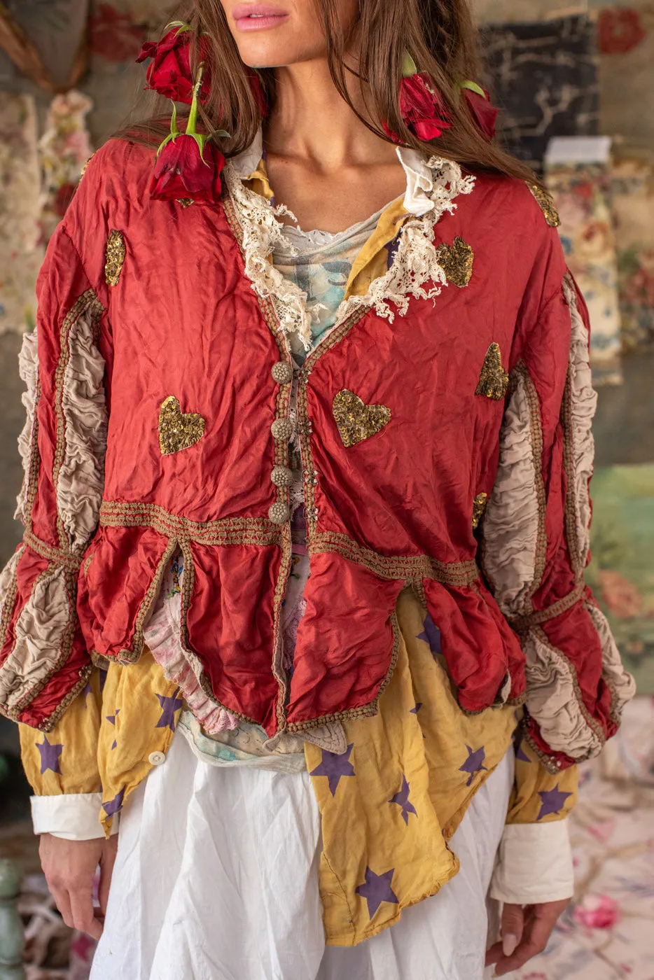 Silk Monique Jacket sold by Magnolia Pearl product image thumbnail 2