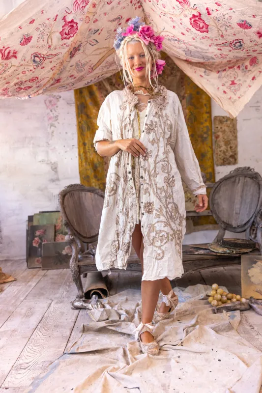 Leola Embroidered Smock Coat sold by Magnolia Pearl