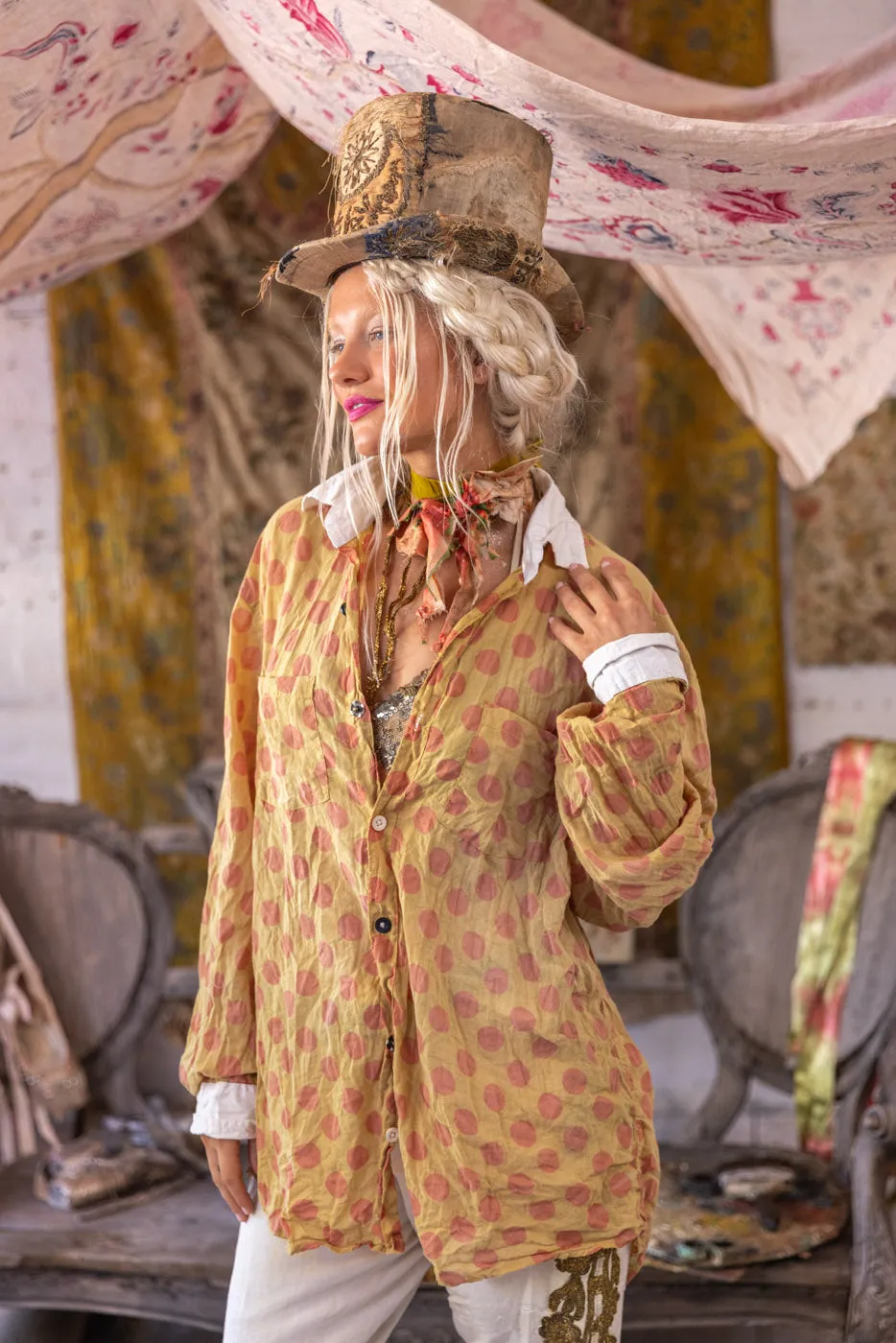 Boyfriend Shirt sold by Magnolia Pearl product image thumbnail 5