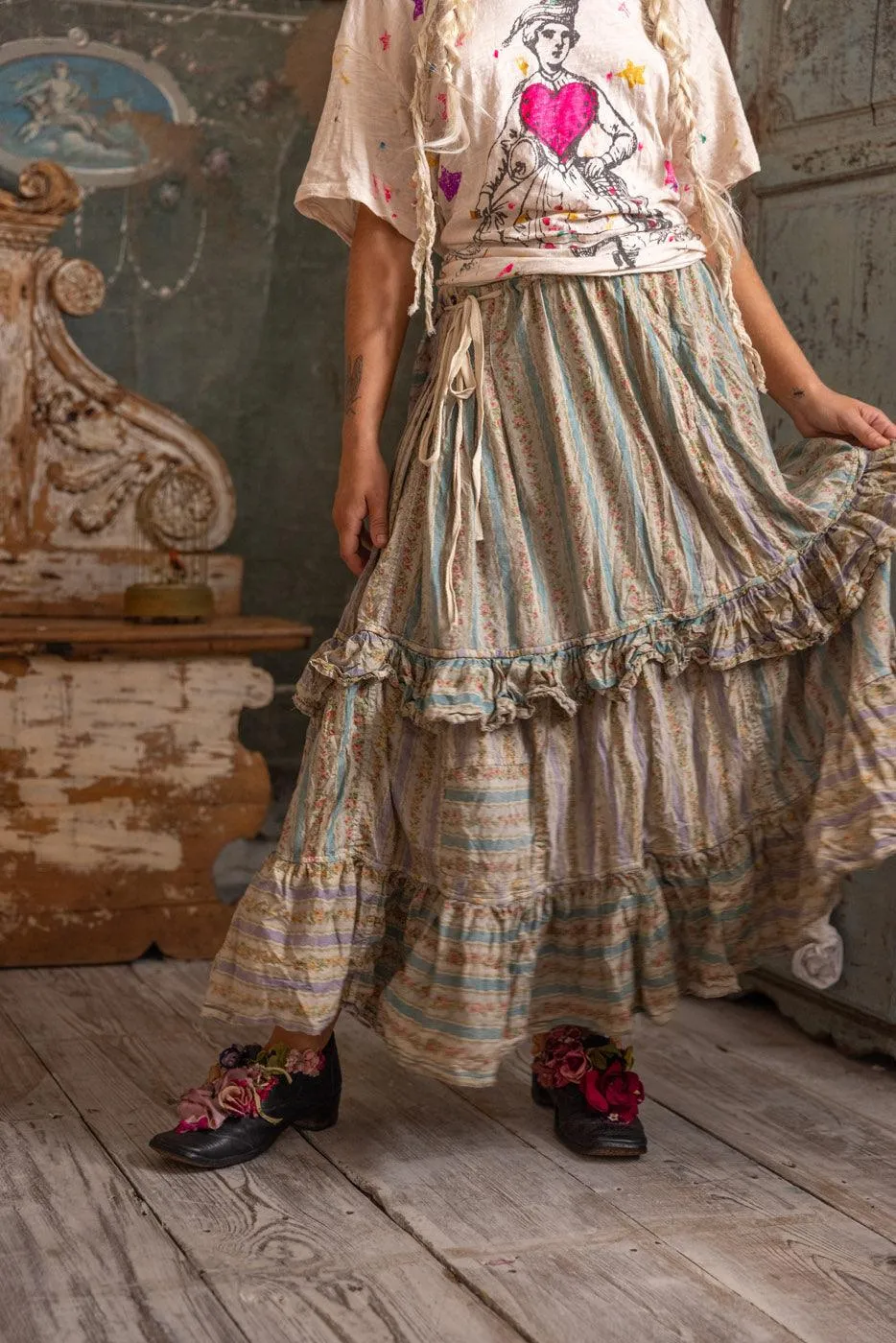 Piecewise Pissarro Skirt sold by Magnolia Pearl product image thumbnail 5