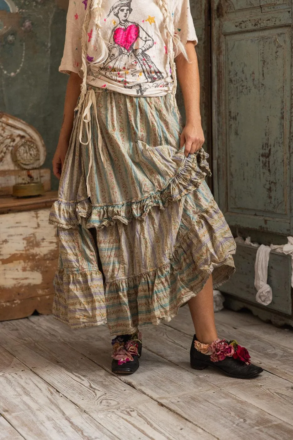 Piecewise Pissarro Skirt sold by Magnolia Pearl product image thumbnail 2