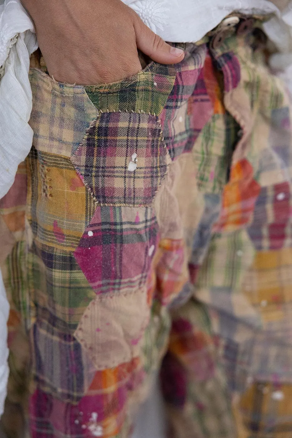 Quiltwork Miner Pants sold by Magnolia Pearl product image thumbnail 4