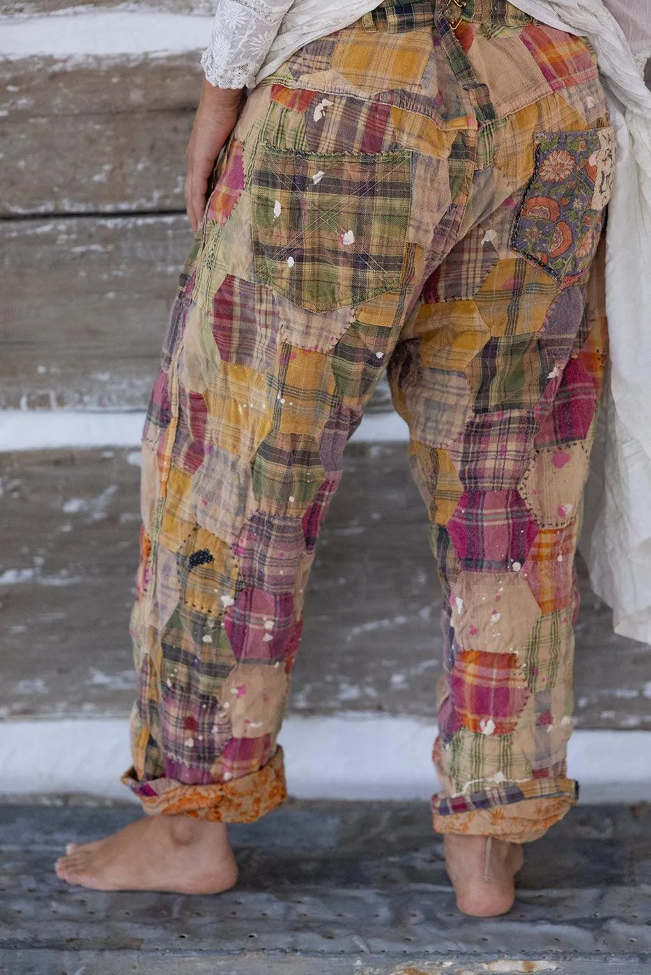 Quiltwork Miner Pants sold by Magnolia Pearl product image thumbnail 5