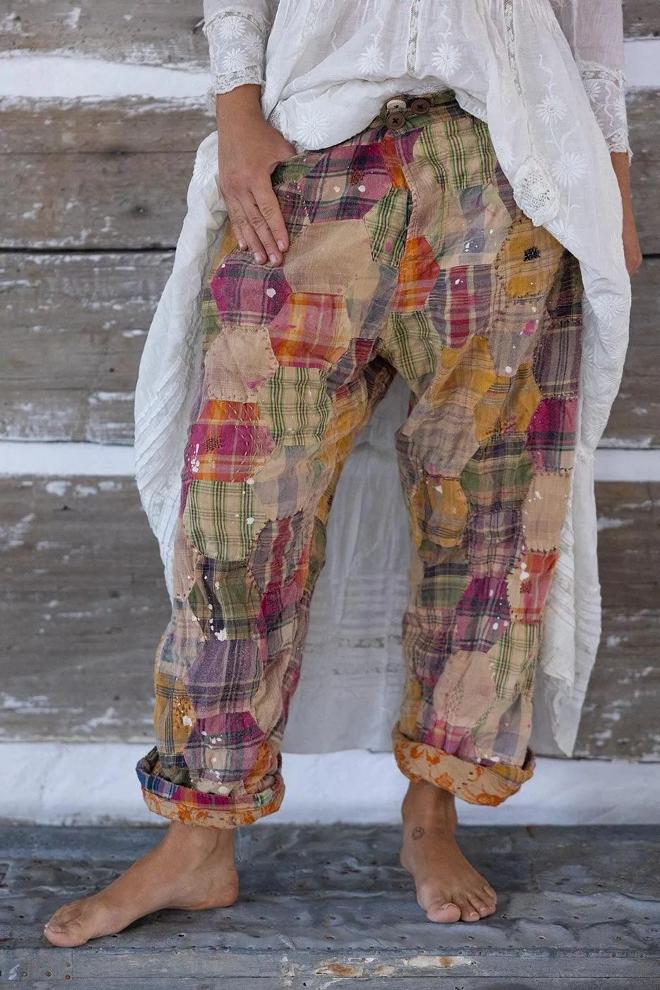 Quiltwork Miner Pants sold by Magnolia Pearl product image thumbnail 3