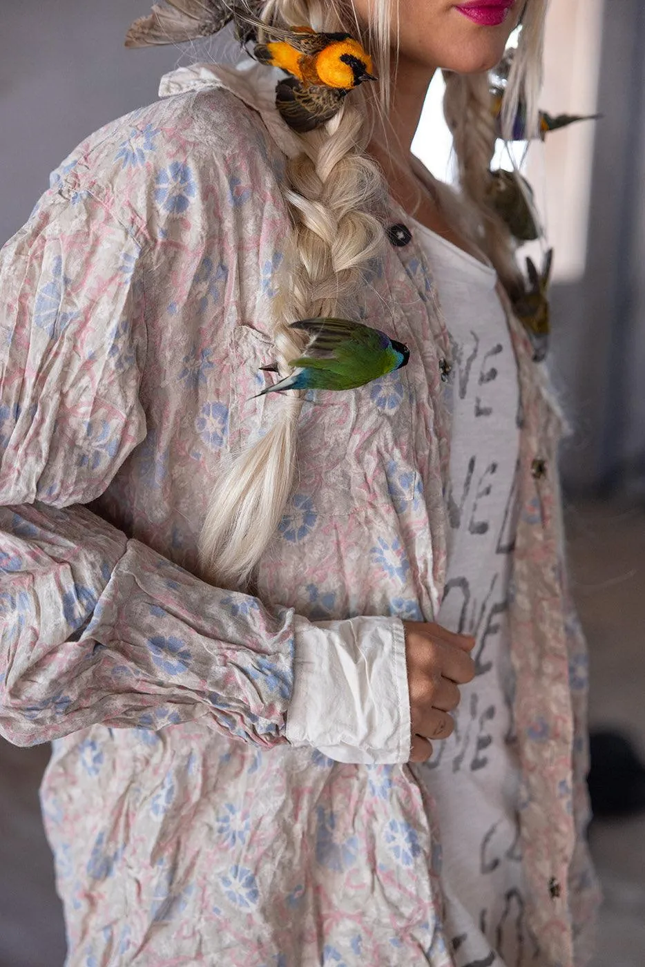 Boyfriend Shirt sold by Magnolia Pearl product image thumbnail 3