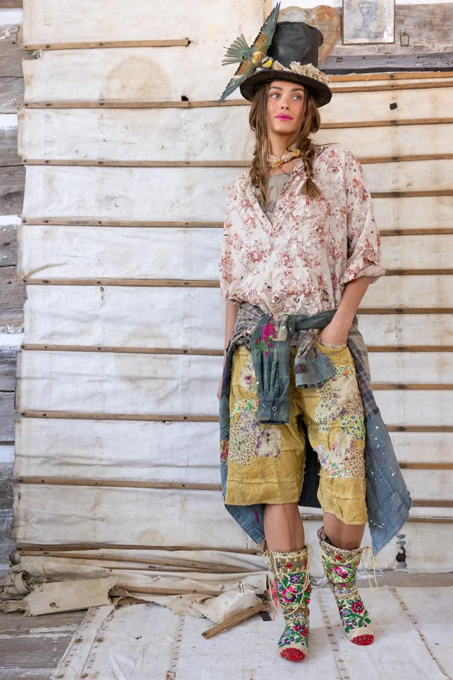 Floral Print Raya Shirt sold by Magnolia Pearl