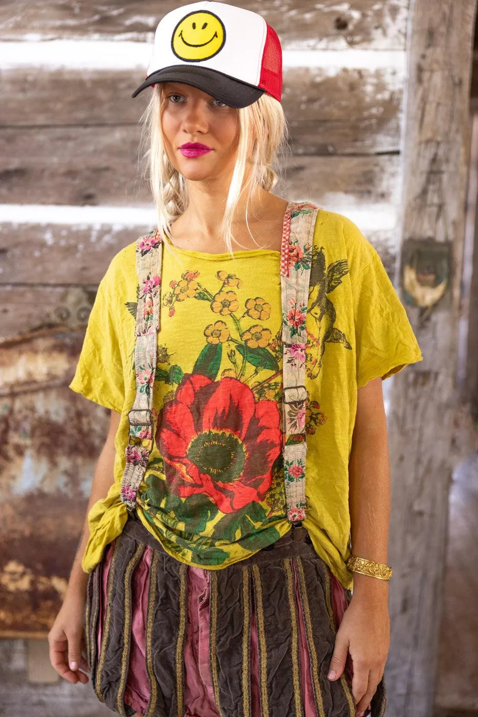 Floral Shae Suspender sold by Magnolia Pearl product image thumbnail 3