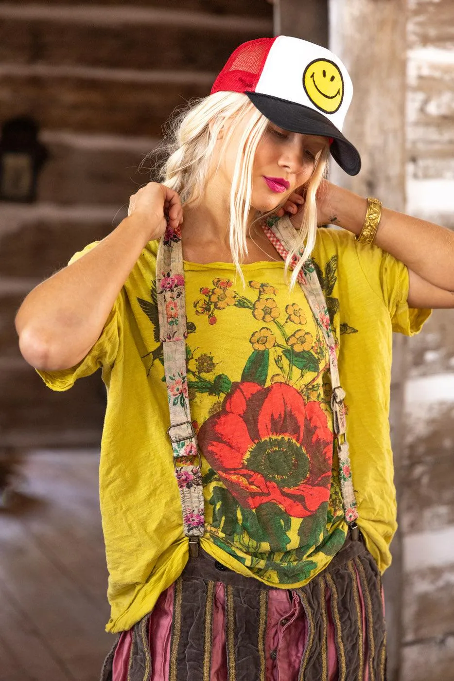 Floral Shae Suspender sold by Magnolia Pearl product image thumbnail 4