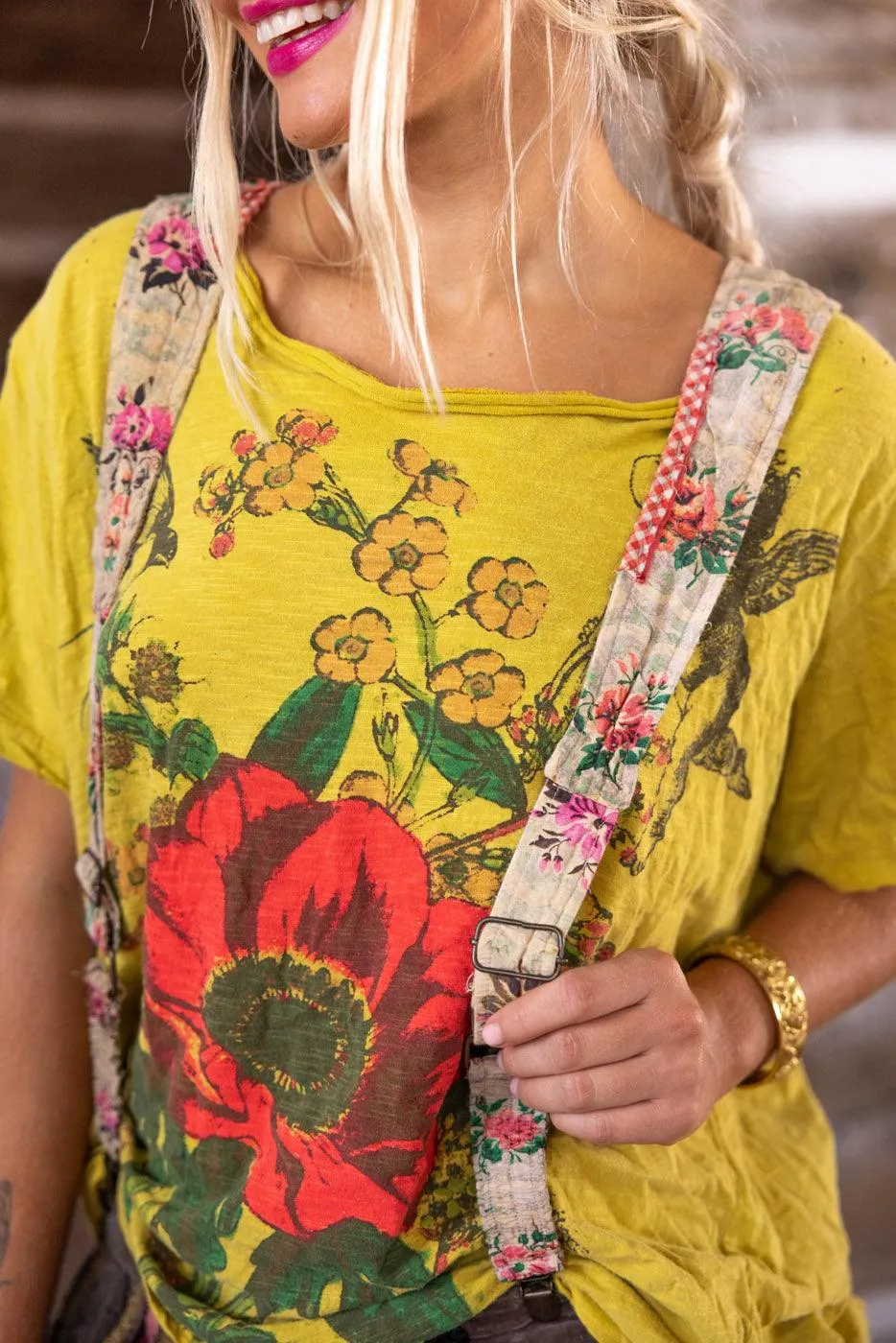 Floral Shae Suspender sold by Magnolia Pearl product image thumbnail 5