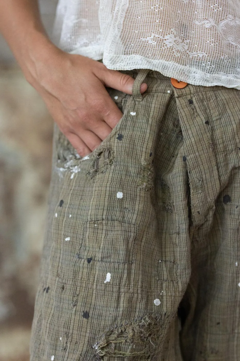 Check Provision Trousers sold by Magnolia Pearl product image thumbnail 3