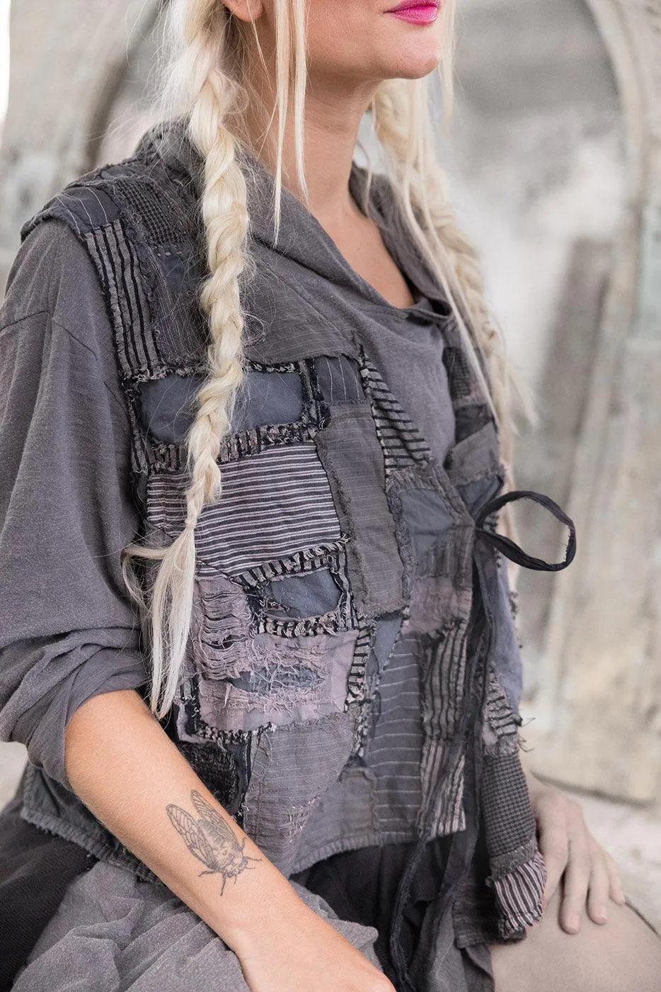 Patchwork Nikha Vest sold by Magnolia Pearl product image thumbnail 4