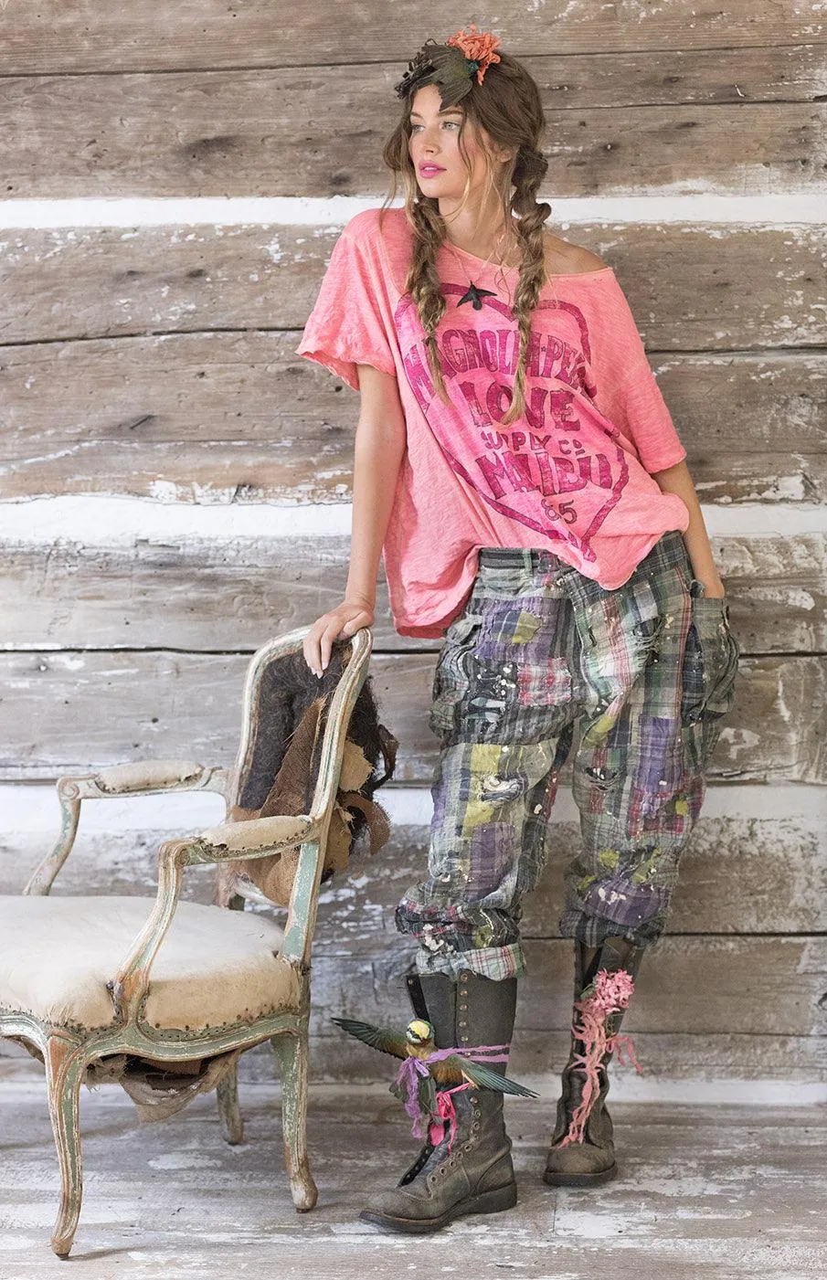 Oxford Cargo Pants sold by Magnolia Pearl