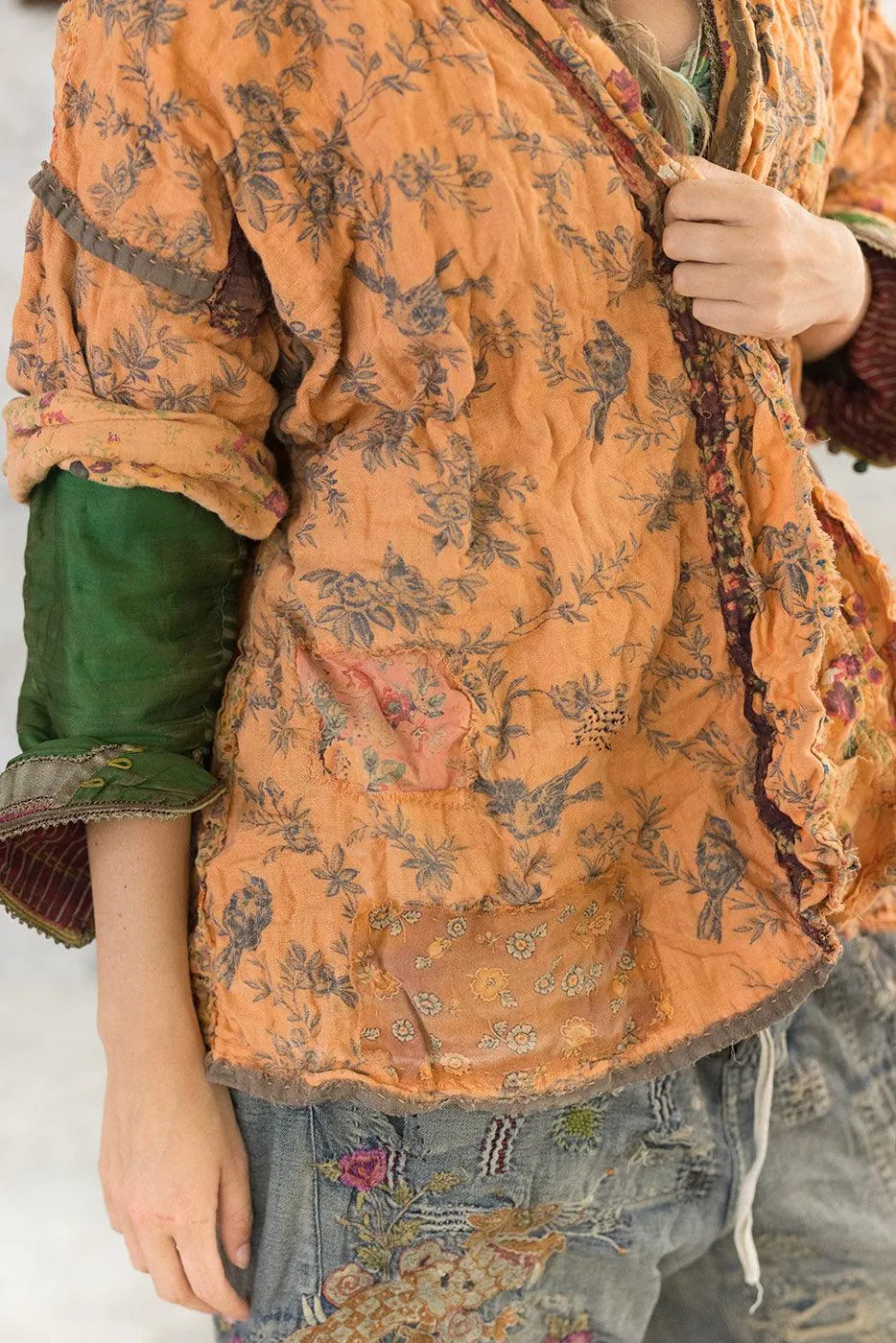 Julian Floral Kimono sold by Magnolia Pearl product image thumbnail 5