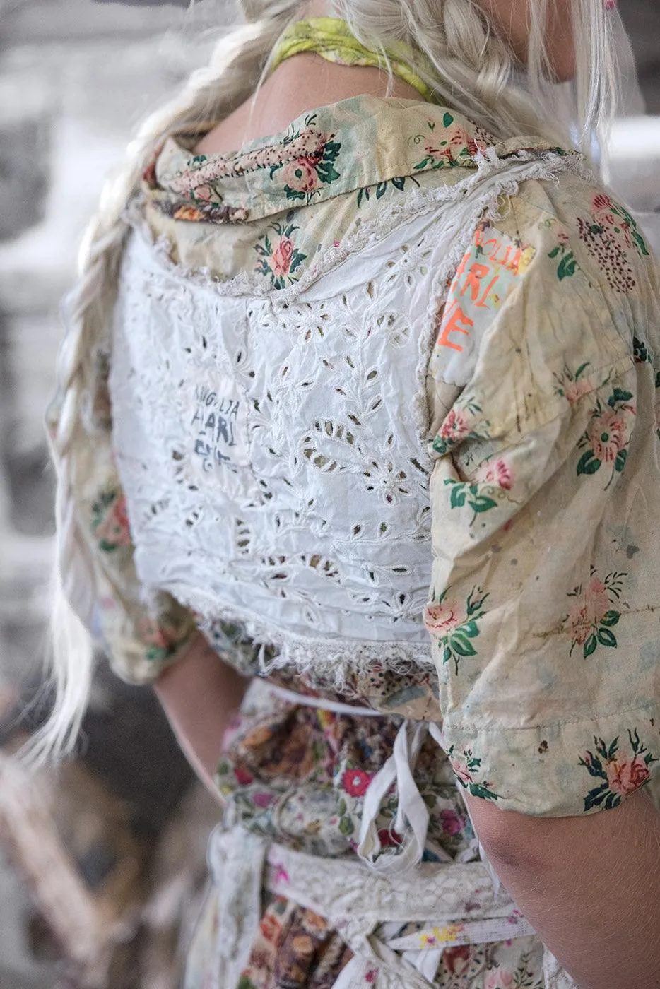 Eyelet Faustine Wrap Tank sold by Magnolia Pearl product image thumbnail 5