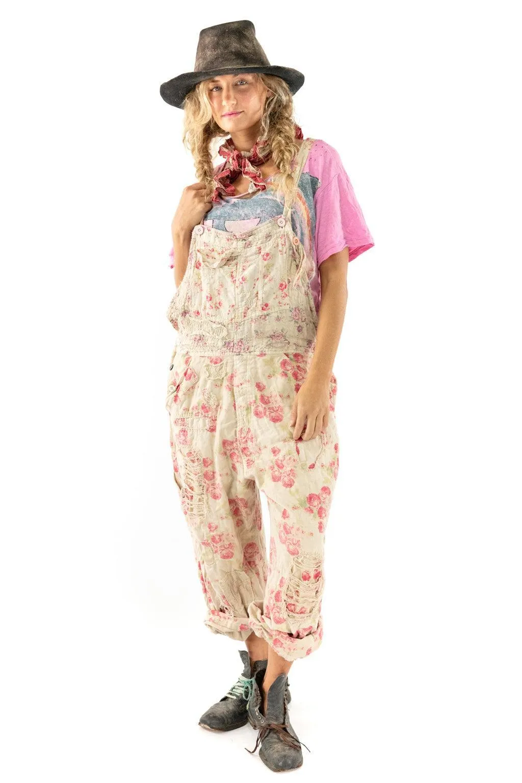 Floral Print Overalls sold by Magnolia Pearl product image thumbnail 2