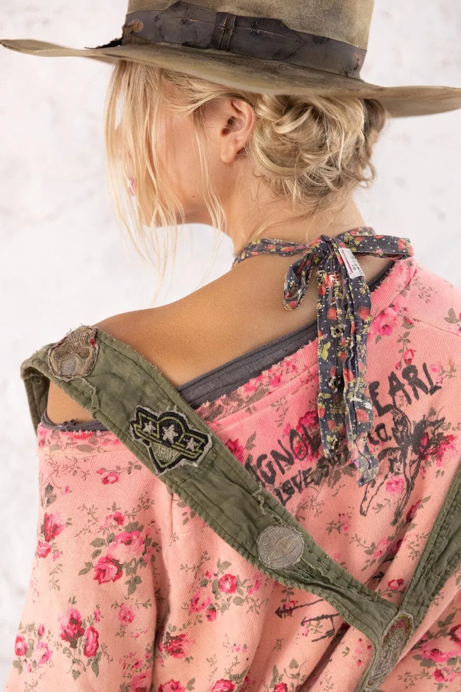 Embroidered Patch Shae Suspender sold by Magnolia Pearl product image thumbnail 5