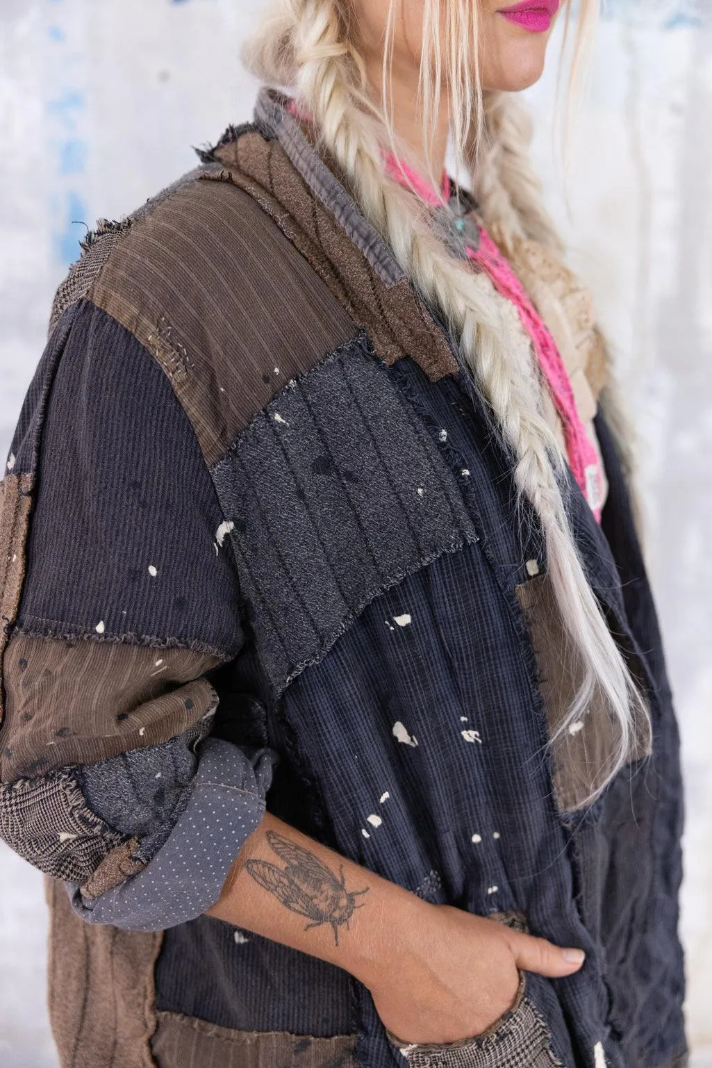 Charlotte Shawl Collar Coat sold by Magnolia Pearl product image thumbnail 5