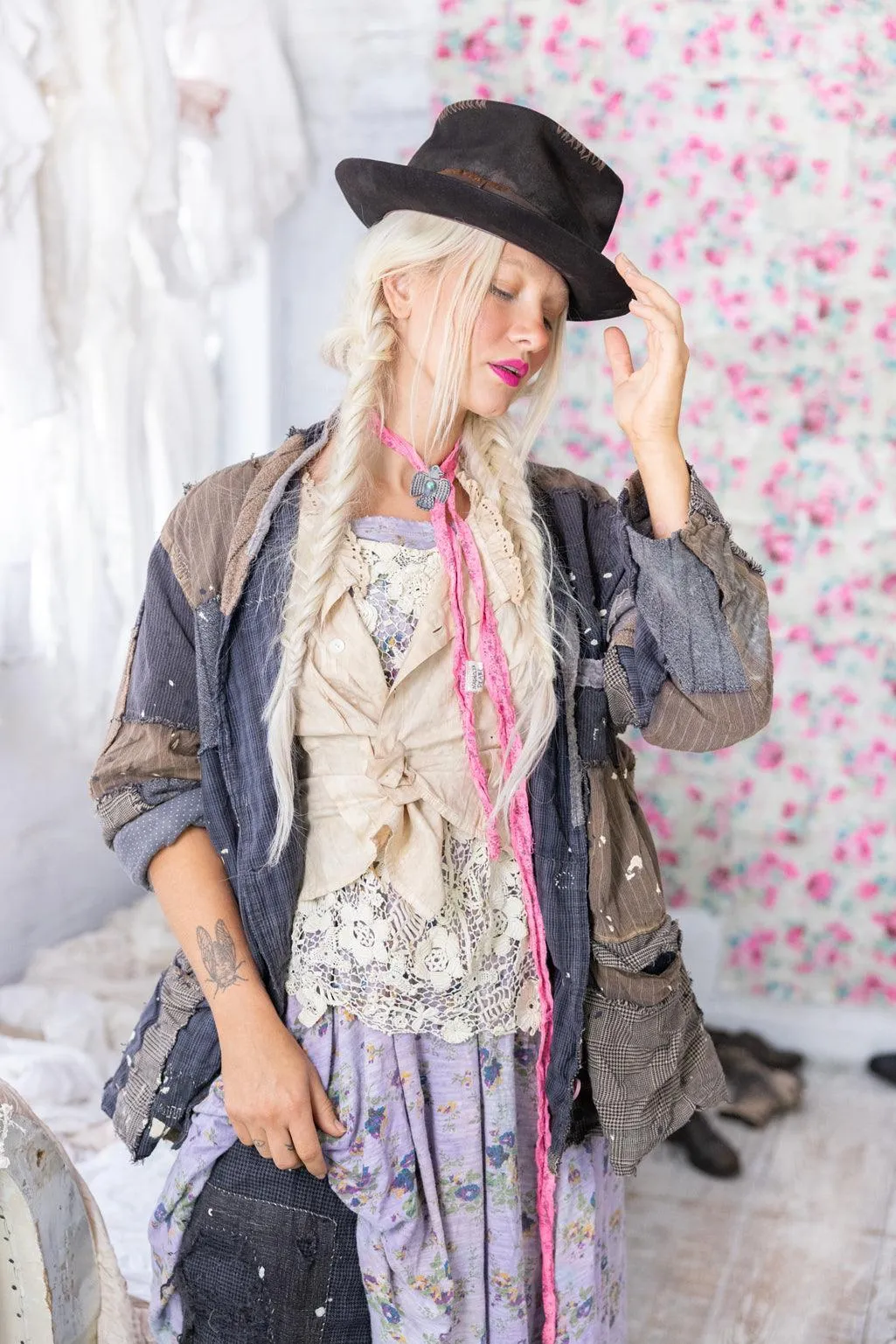 Charlotte Shawl Collar Coat sold by Magnolia Pearl product image thumbnail 2