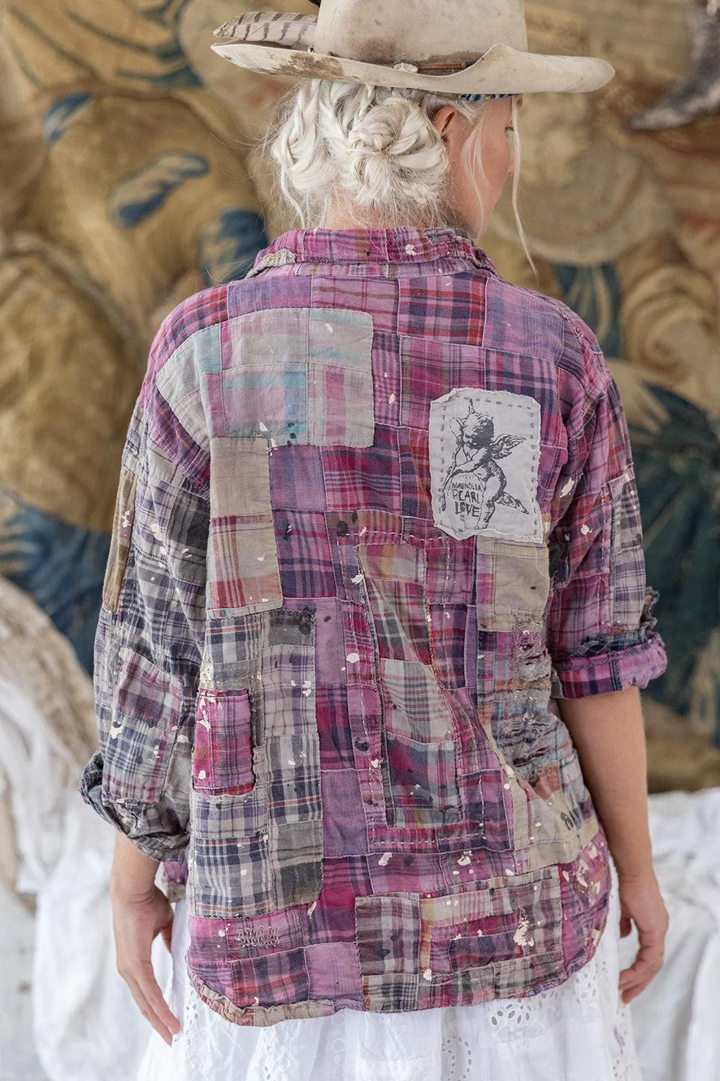 Patchwork Kelly Western Shirt sold by Magnolia Pearl product image thumbnail 3