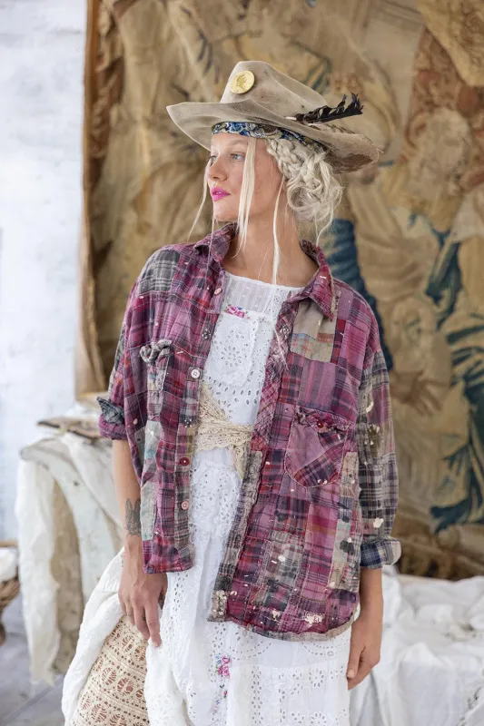 Patchwork Kelly Western Shirt sold by Magnolia Pearl