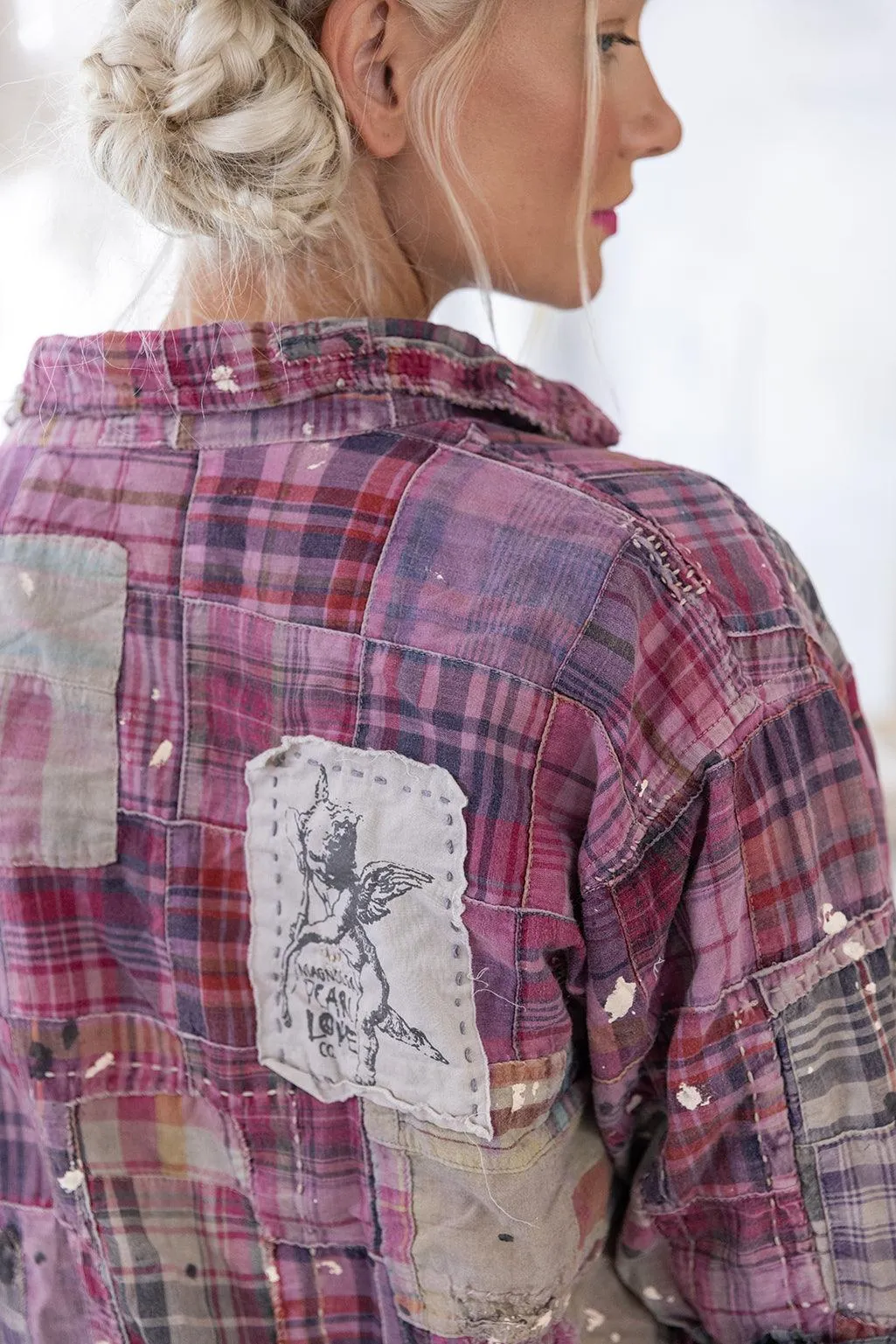 Patchwork Kelly Western Shirt sold by Magnolia Pearl product image thumbnail 4