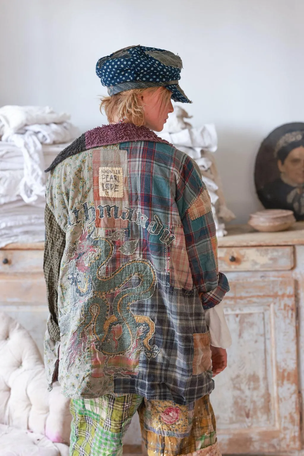 Patchwork Kathmandu Jacket sold by Magnolia Pearl product image thumbnail 5