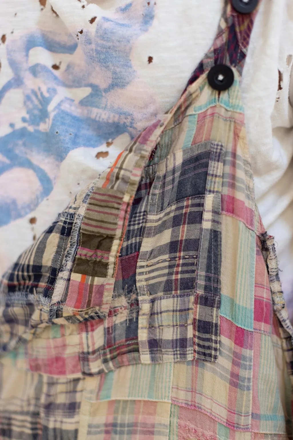 Patchwork Love Overalls sold by Magnolia Pearl product image thumbnail 2