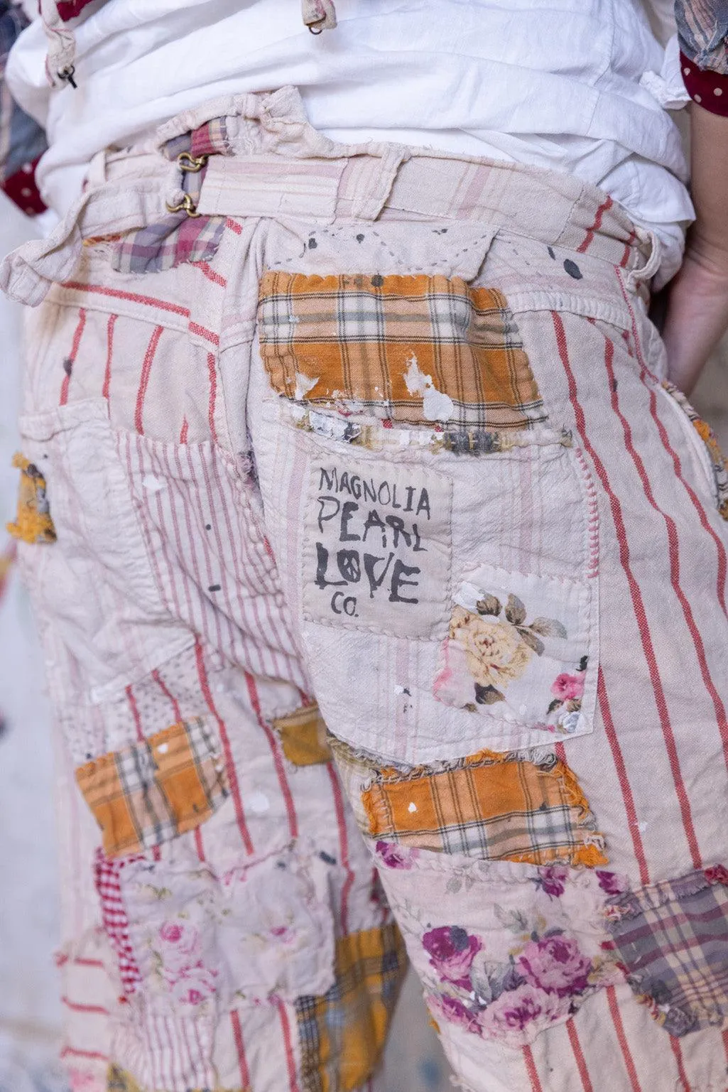 Patchwork Miner Pants sold by Magnolia Pearl product image thumbnail 4