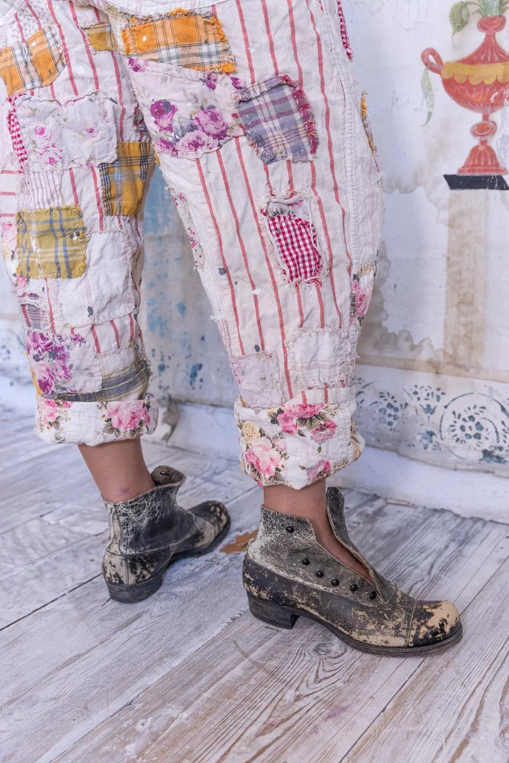 Patchwork Miner Pants sold by Magnolia Pearl product image thumbnail 5