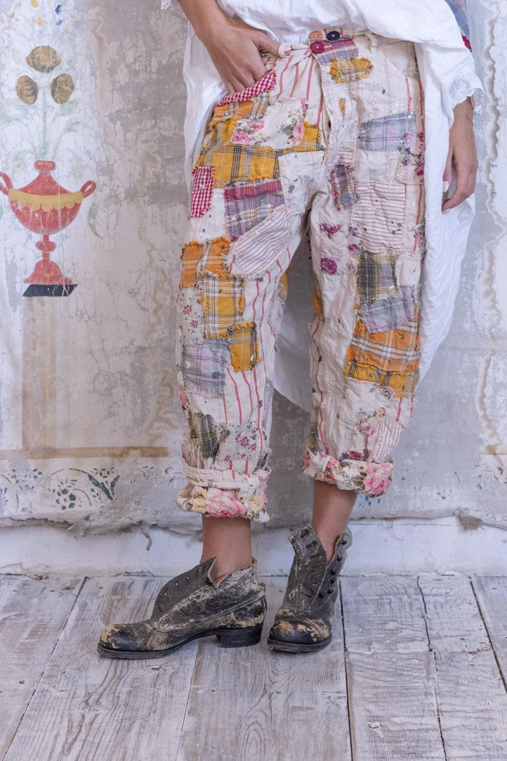 Patchwork Miner Pants sold by Magnolia Pearl product image thumbnail 2