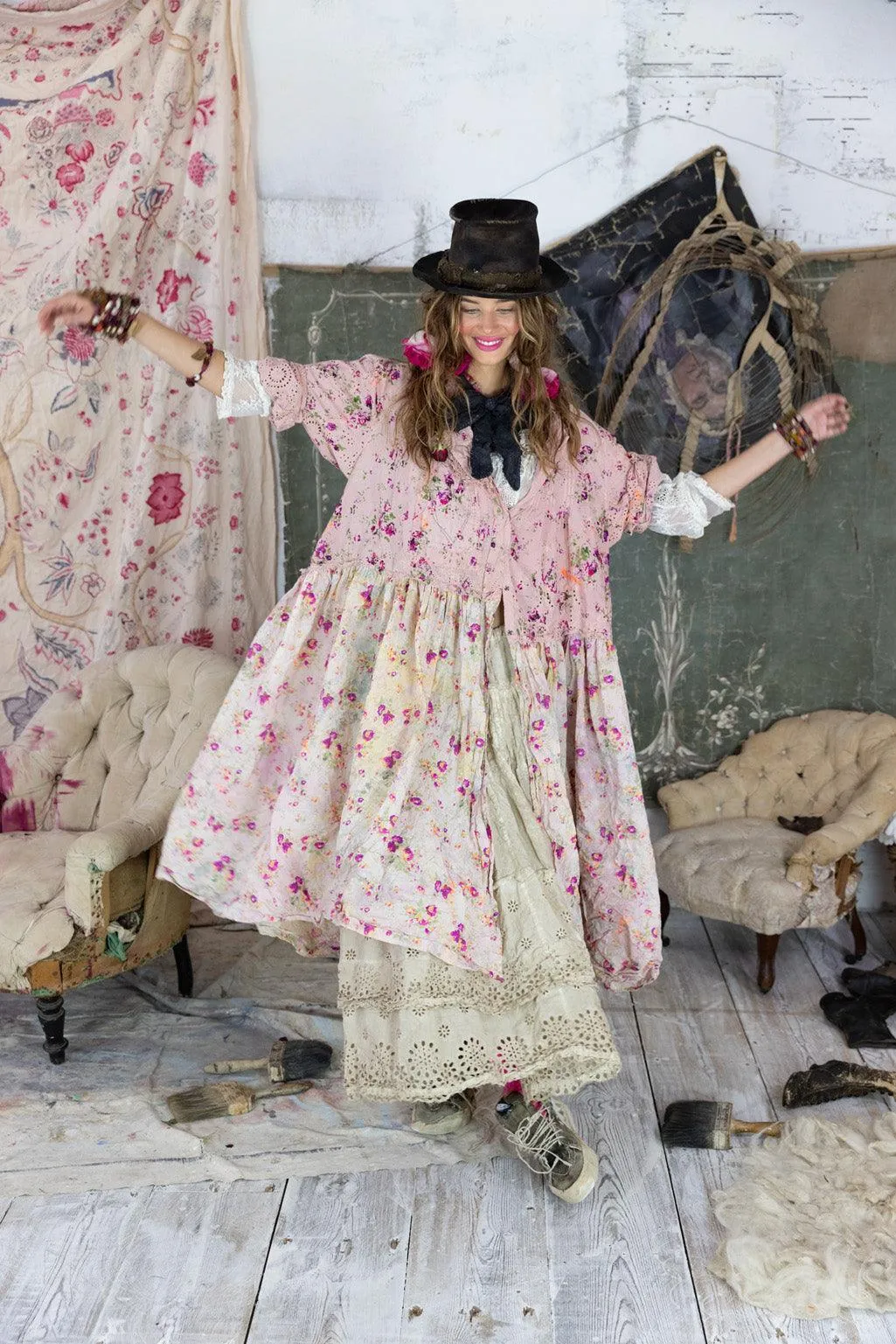 Vianney Painters Dress sold by Magnolia Pearl product image thumbnail 5