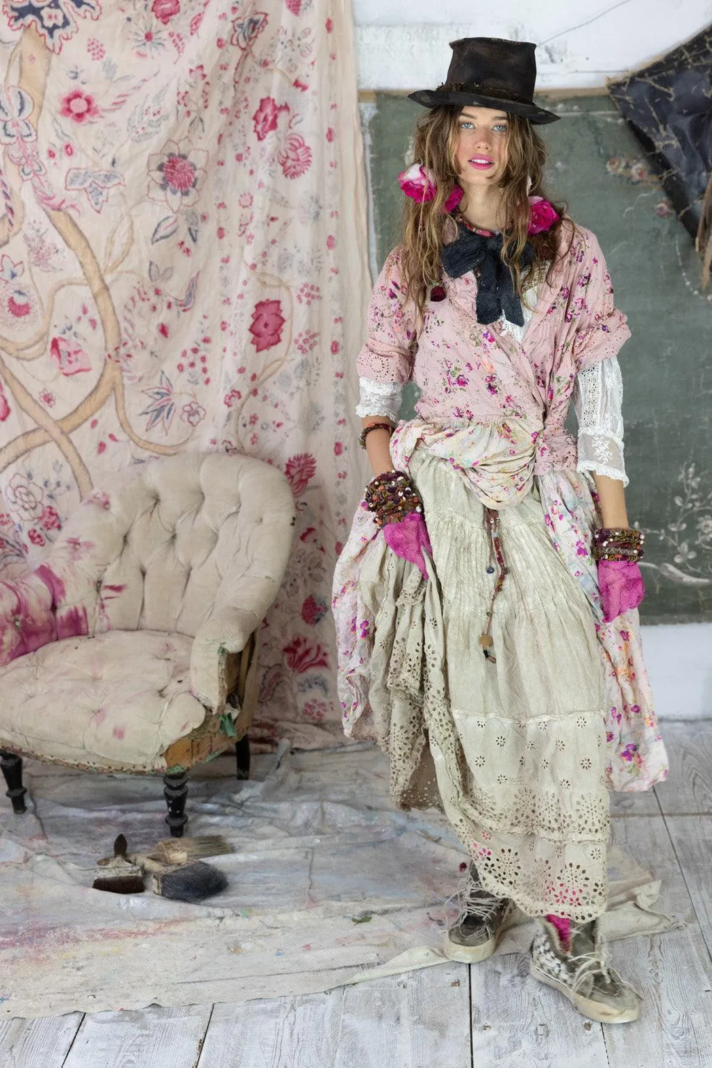 Vianney Painters Dress sold by Magnolia Pearl product image thumbnail 3