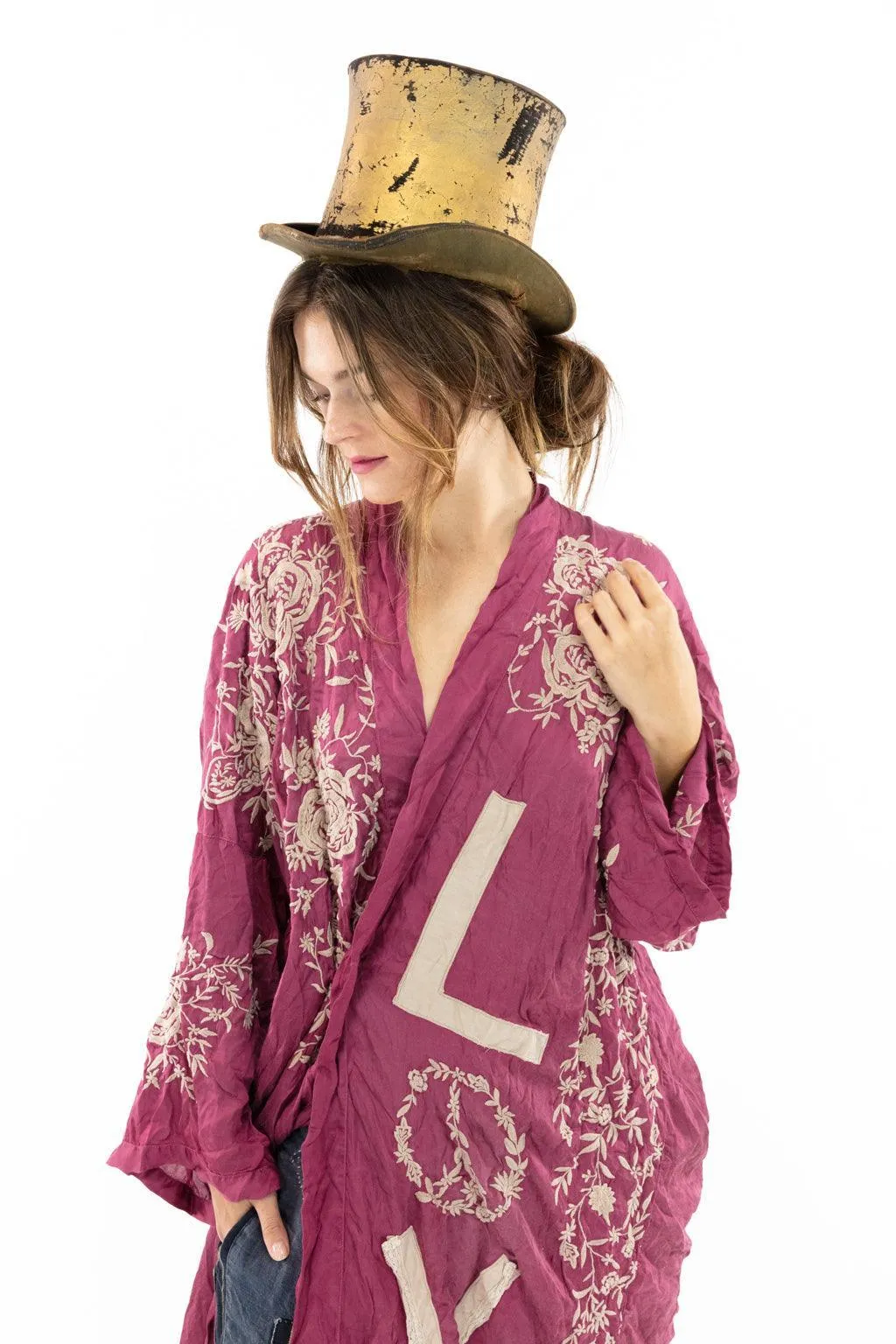 Appliqué Blessed Kimono sold by Magnolia Pearl product image thumbnail 2