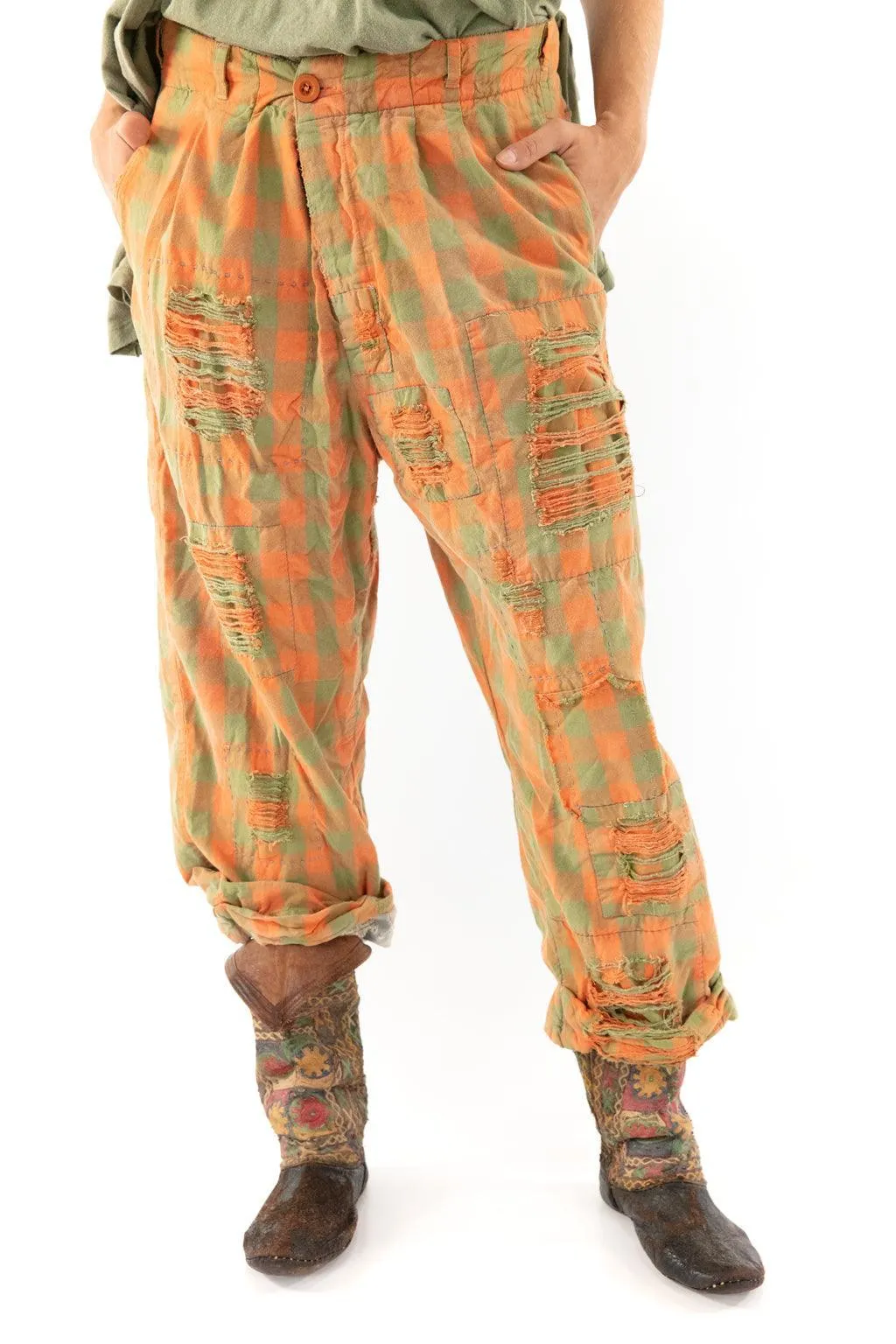 Check Charmie Trousers sold by Magnolia Pearl product image thumbnail 3