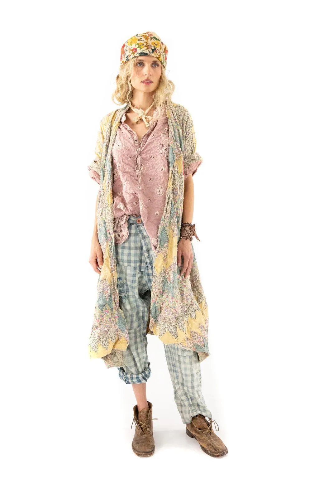 Patchwork Muse Kimono sold by Magnolia Pearl product image thumbnail 3