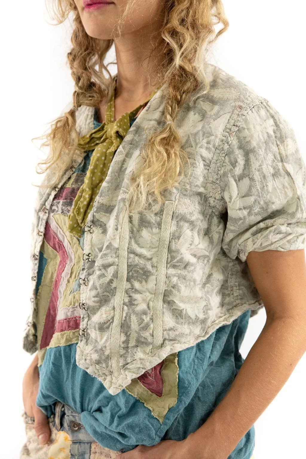 Block Print Inna Jacket sold by Magnolia Pearl product image thumbnail 5