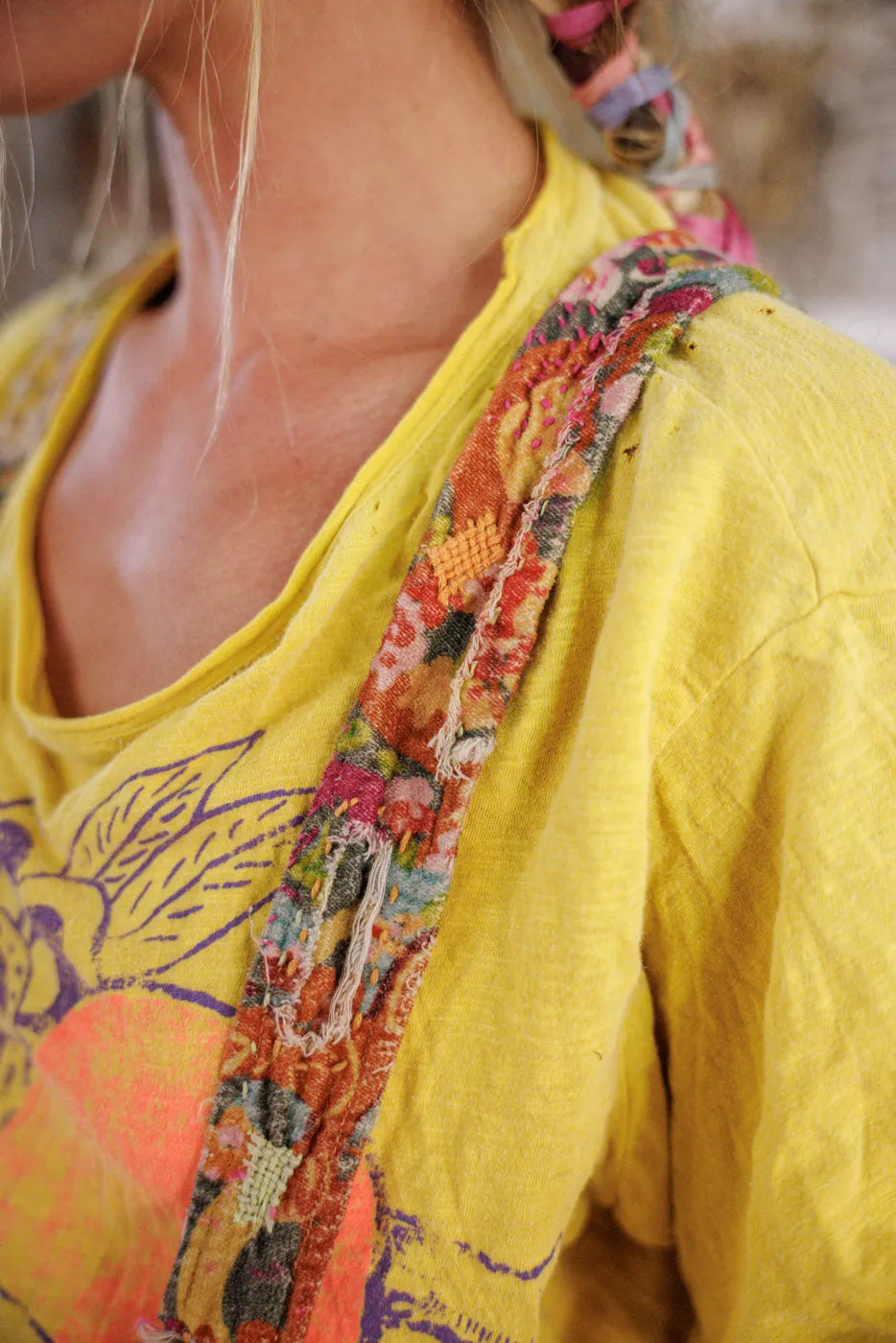 Patchwork Shae Suspenders sold by Magnolia Pearl product image thumbnail 3